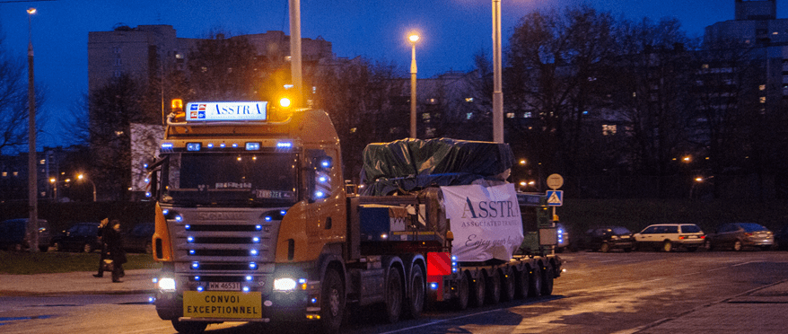 Перевозка тоннелепроходческого щита из Франции в Беларусь для строительства 3 линии Минского Метрополитена
